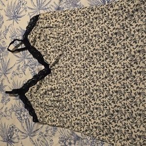 EUC White House Black Market Floral Cami